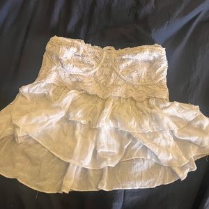 Adella Free people corset tiered top